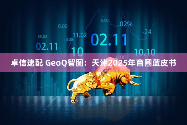 卓信速配 GeoQ智图：天津2025年商圈蓝皮书