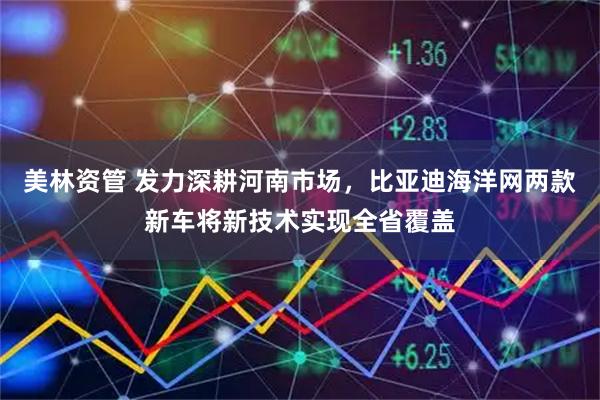 美林资管 发力深耕河南市场,比亚迪海洋网两款新车将新技术实现全省覆盖