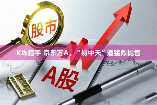 K线猎手 京东方A、“易中天”遭猛烈抛售